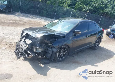 2017 Ford Focus Sel из США, поврежденный, VIN 1FADP3H28HL208941